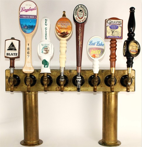 Vintage spigot draft beer - draft,