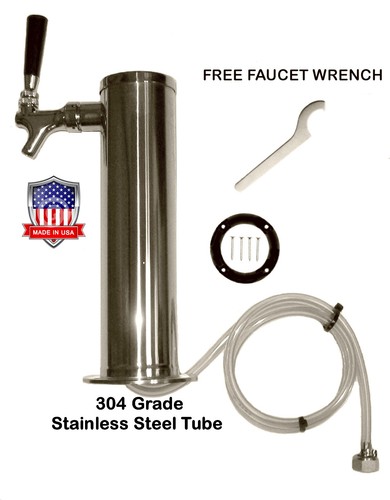 Single tap draft beer tower - beer,