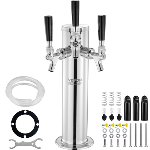 Vevor triple taps draft beer - draft,