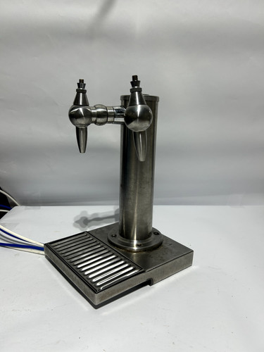Stainless steel double faucet - stainless,